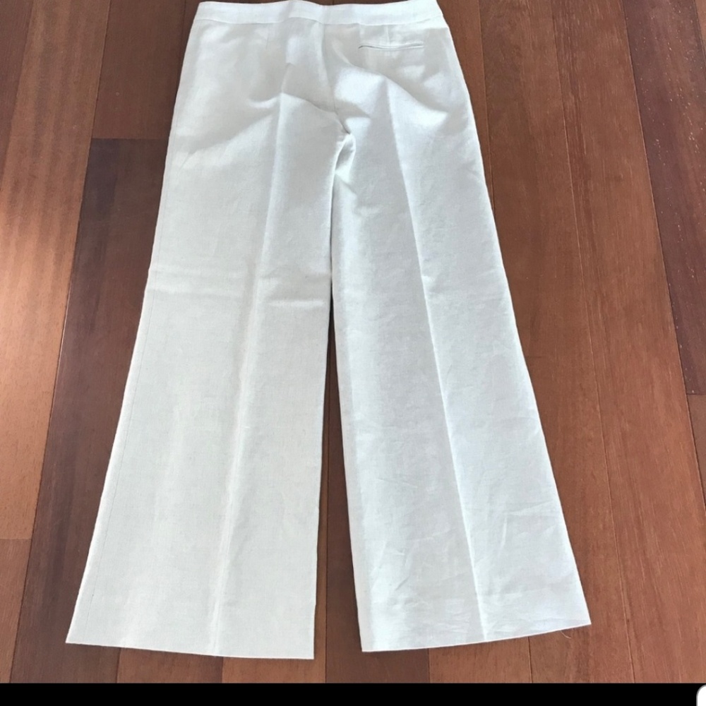 Red Valentino wide leg linen pants